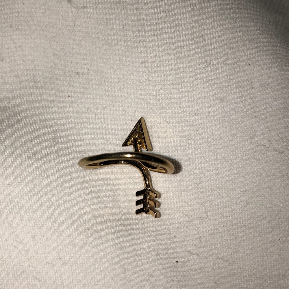Gold midi ring - Picture 2 of 2